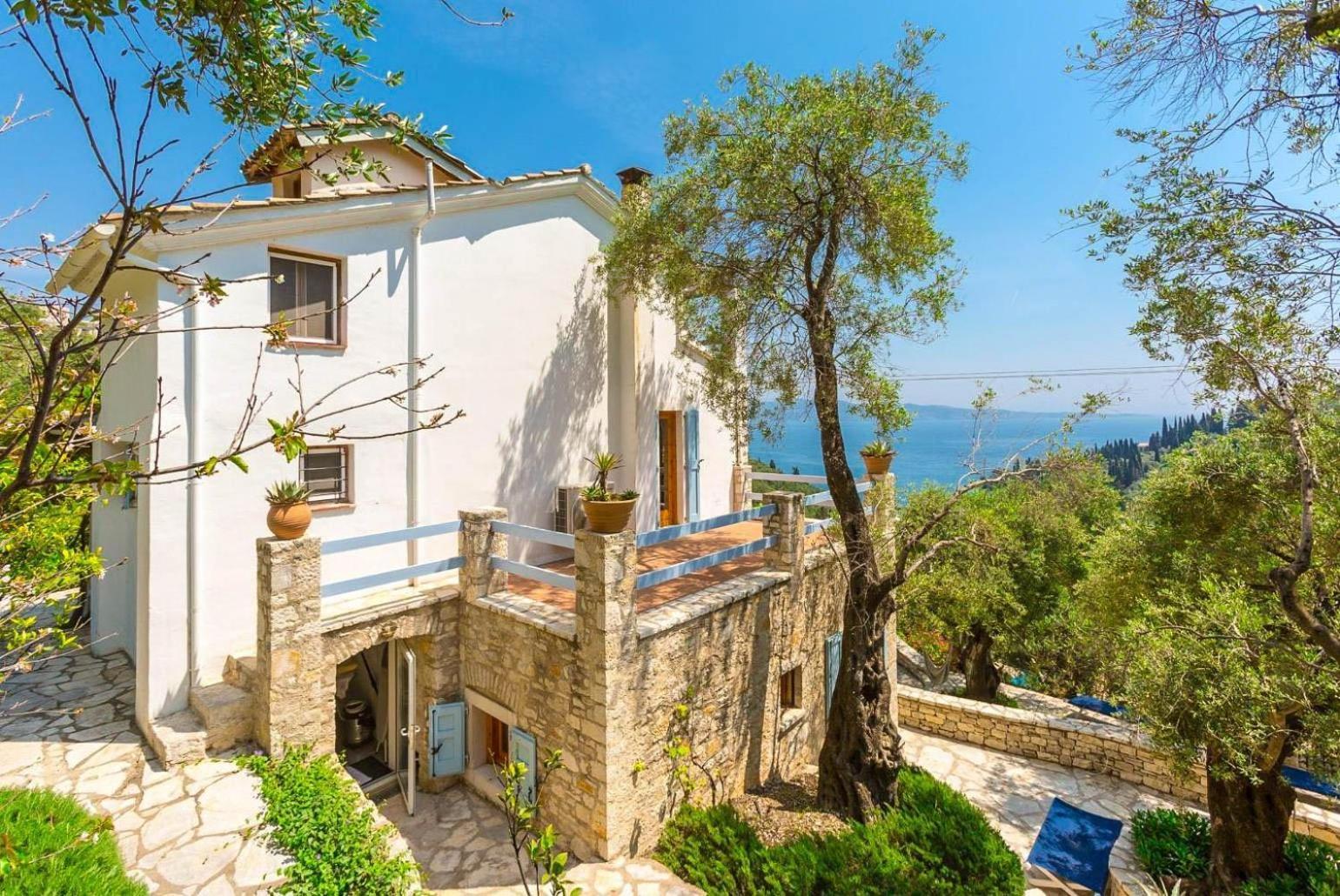 Villa The Olive Press Agni Bay Extérieur photo