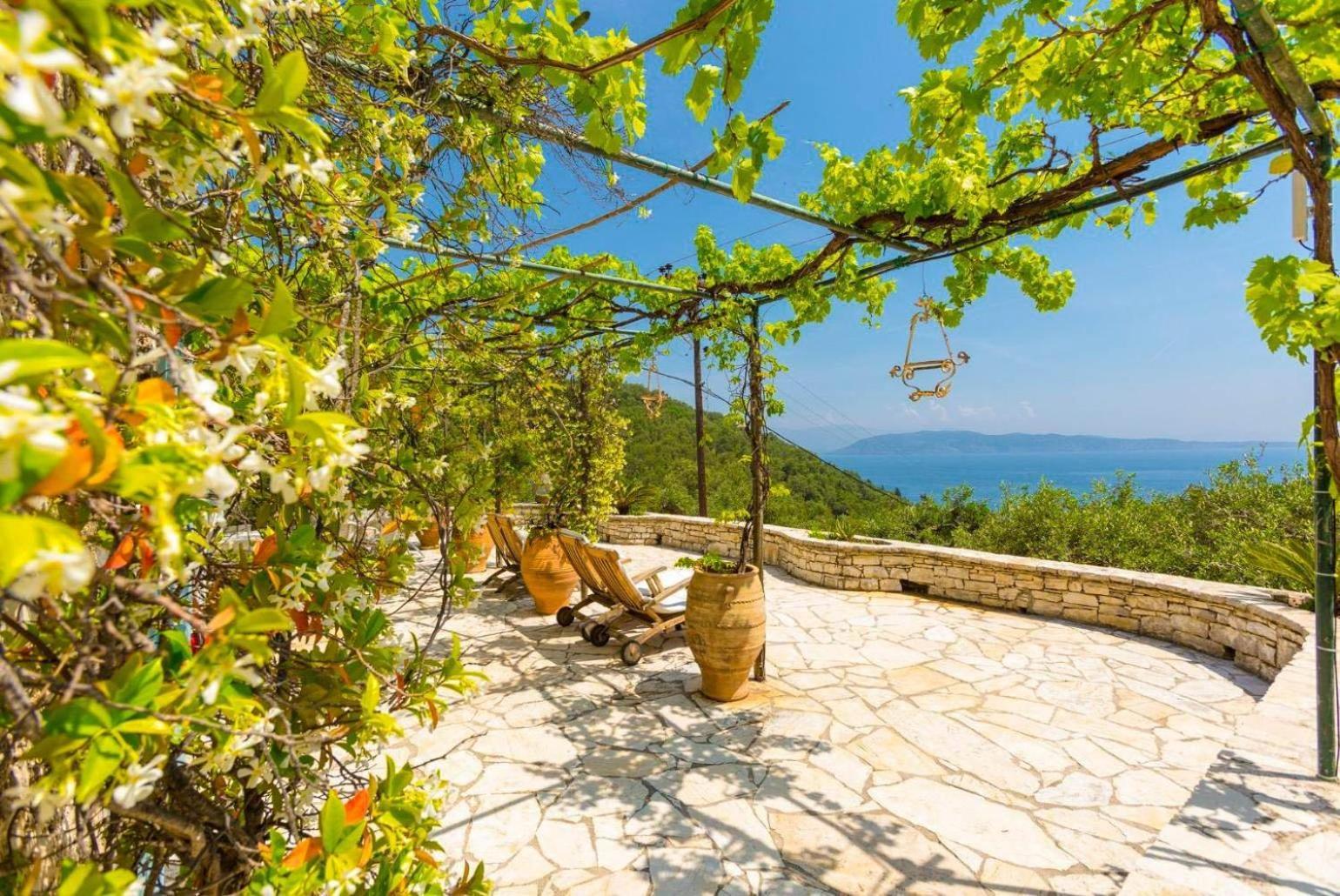 Villa The Olive Press Agni Bay Extérieur photo