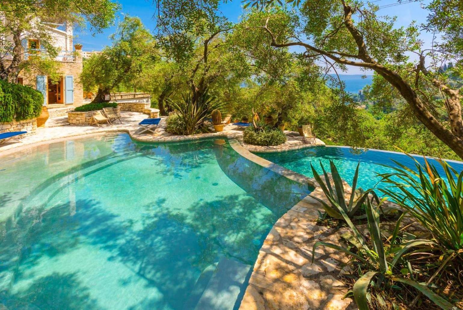 Villa The Olive Press Agni Bay Extérieur photo