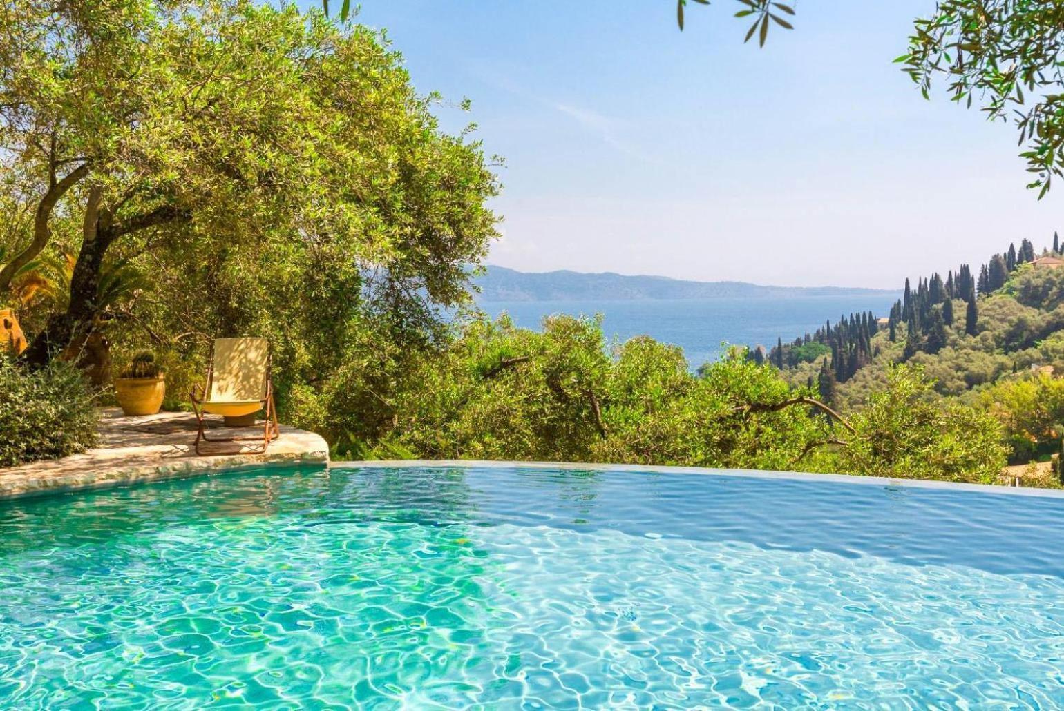 Villa The Olive Press Agni Bay Extérieur photo